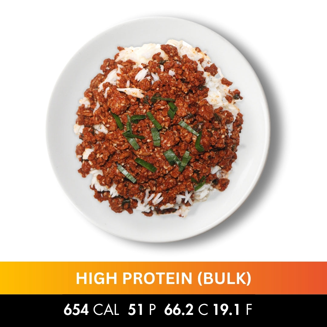 CRISPY KOREAN BEEF RICE BOWL (BULK)