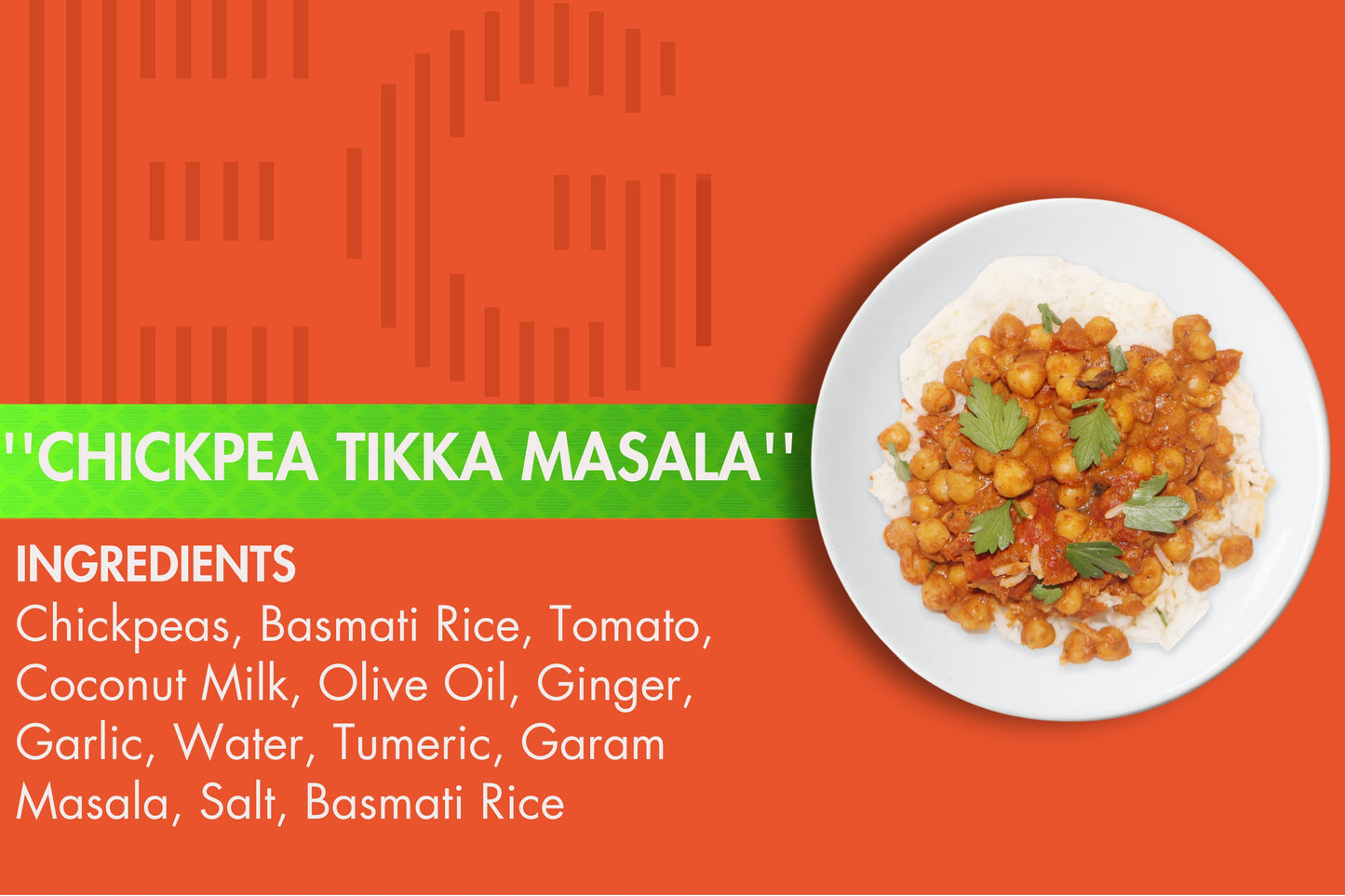 CHICKPEA TIKKA MASALA (VEGAN)