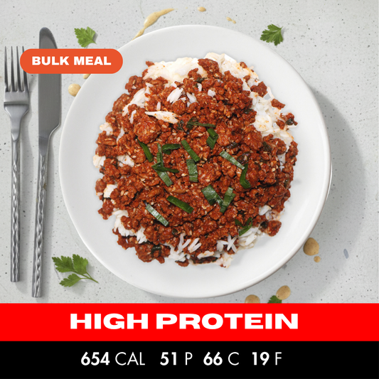 CRISPY KOREAN BEEF RICE BOWL (BULK)