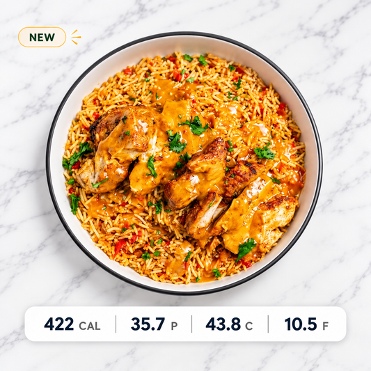Portuguese Chicken Thighs Bowl