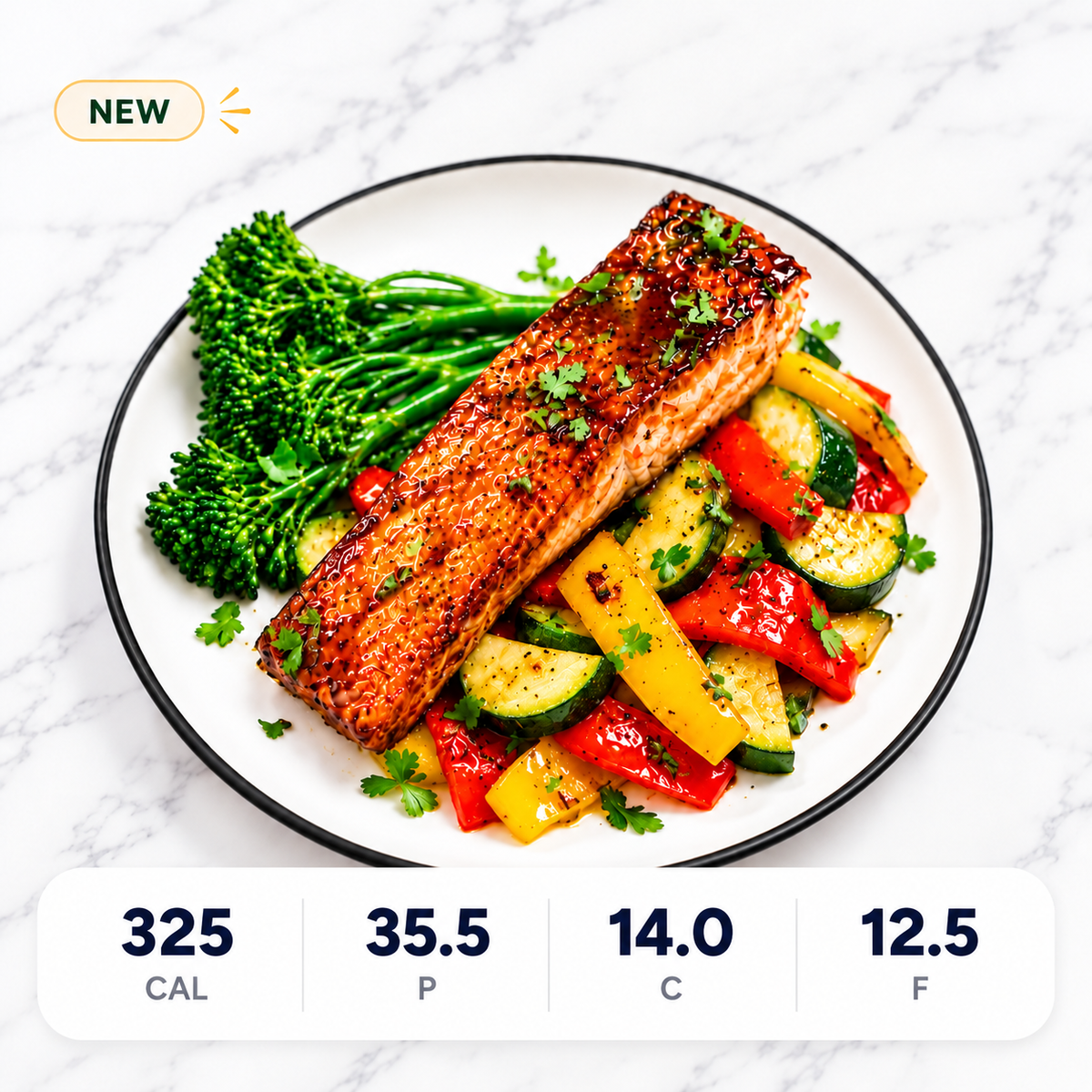 Salmon & Veg LOW CARB