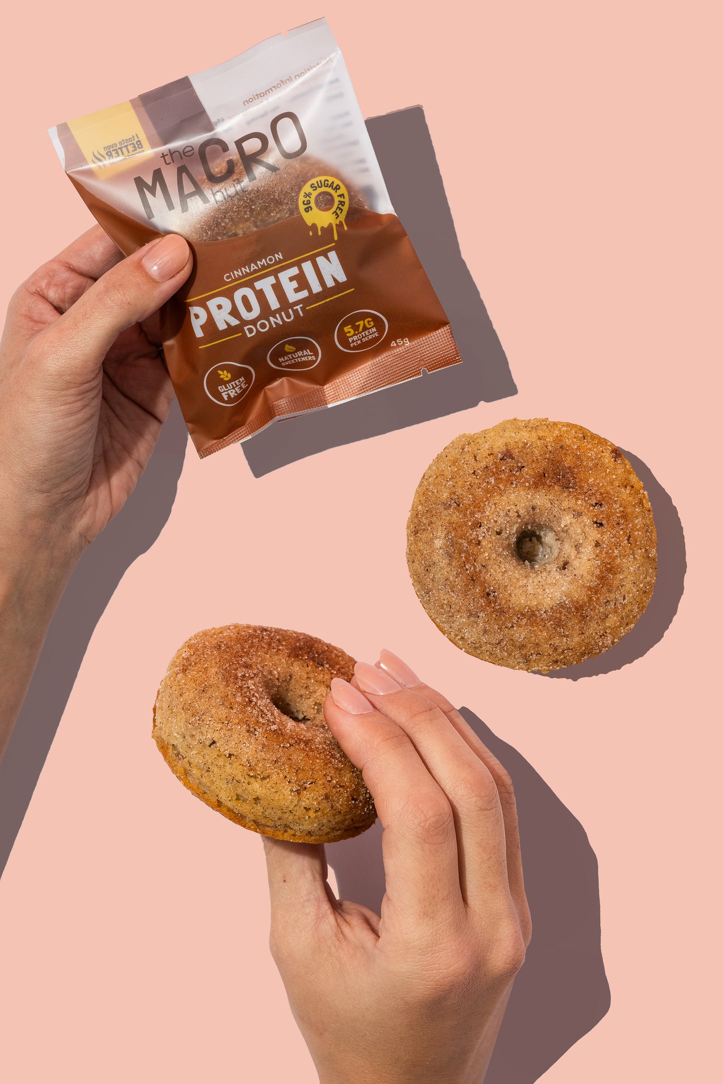 CINNAMON PROTEIN DONUT